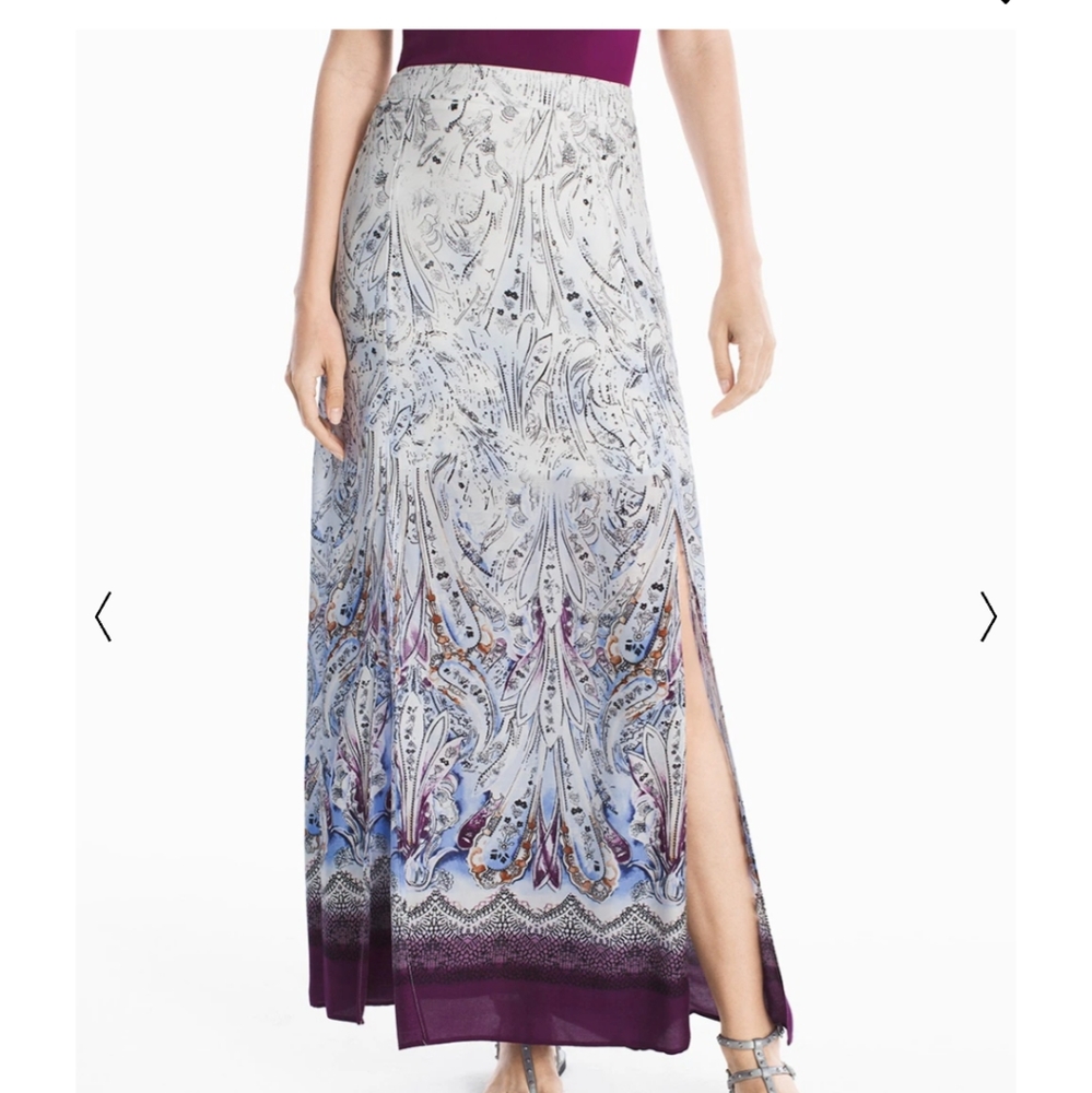 White House Black Market Maxi Skirt